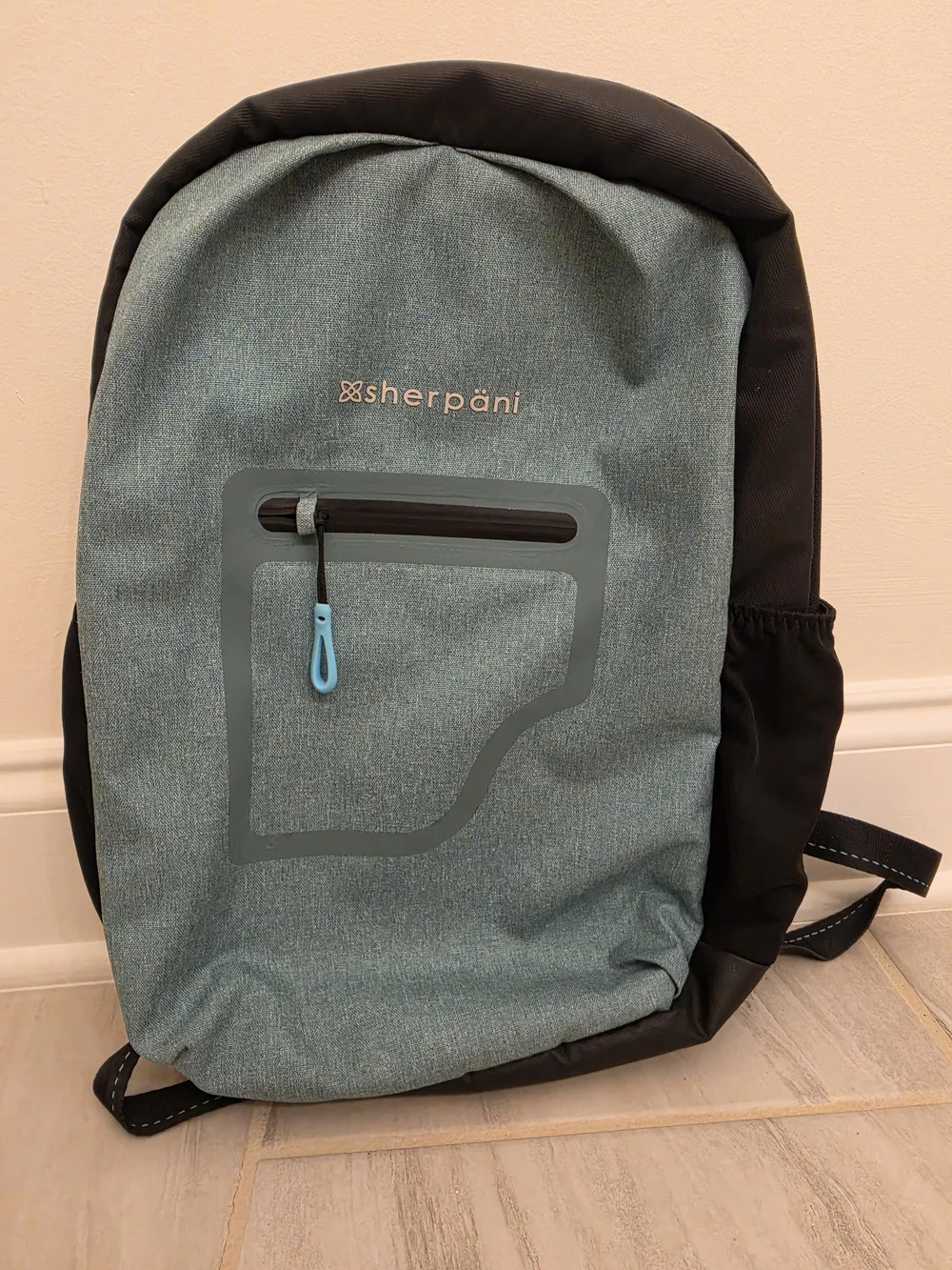 Sherpani Avalon Soft Blue and Black  Backpack